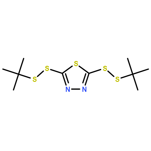 1,3,4-Thiadiazole, 2,5-bis[(1,1-dimethylethyl)dithio]-