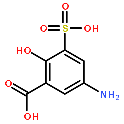 Benzoic acid,5-amino-2-hydroxy-3-sulfo-