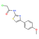 2-Chloro-N-(4-(4-methoxyphenyl)thiazol-2-yl)acetamide