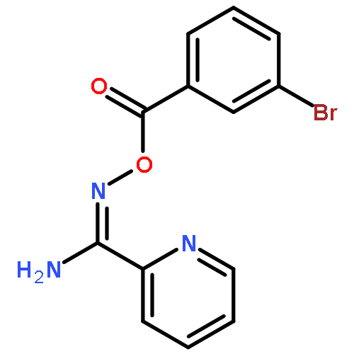 N'-{[(3-bromophenyl)carbonyl]oxy}pyridine-2-carboximidamide