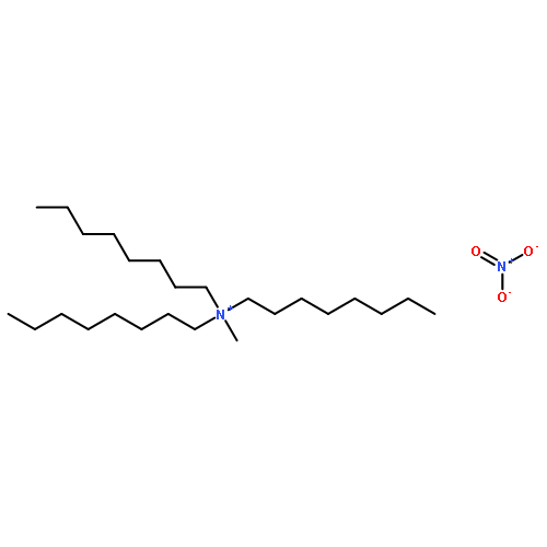 1-Octanaminium, N-methyl-N,N-dioctyl-, nitrate