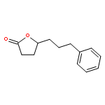 2(3H)-Furanone, dihydro-5-(3-phenylpropyl)-