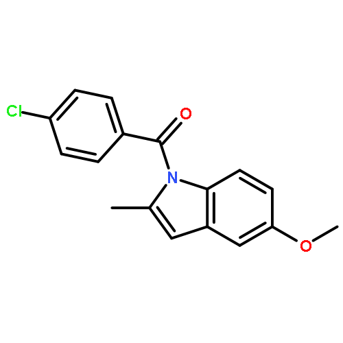 (4-Chlorophenyl)(5-methoxy-2-methyl-1H-indol-1-yl)methanone