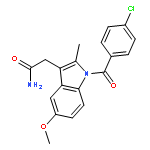 2-[1-(4-chlorobenzoyl)-5-methoxy-2-methyl-1H-indol-3-yl]acetamide