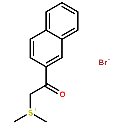 Sulfonium, dimethyl[2-(2-naphthalenyl)-2-oxoethyl]-, bromide