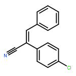 2-(4-chlorophenyl)-3-phenylprop-2-enenitrile