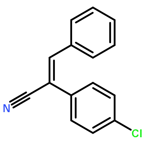 2-(4-chlorophenyl)-3-phenylprop-2-enenitrile