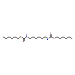 Carbamic acid, N,N'-1,6-hexanediylbis-, C,C'-dihexyl ester