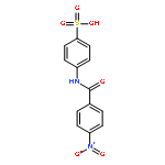 4-[(4-nitrobenzoyl)amino]benzenesulfonic acid