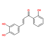 2-Propen-1-one,3-(3,4-dihydroxyphenyl)-1-(2-hydroxyphenyl)-