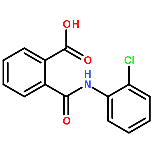 Benzoicacid, 2-[[(2-chlorophenyl)amino]carbonyl]-