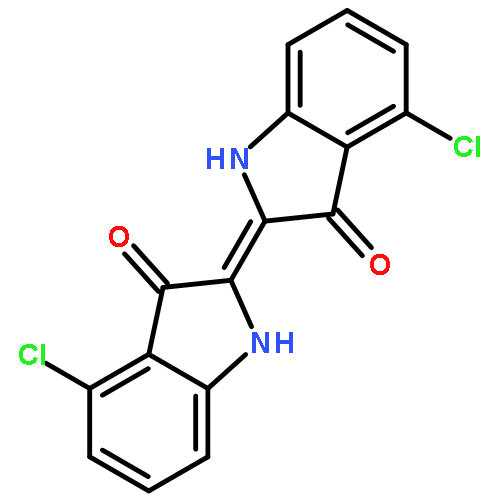 3H-Indol-3-one,4-chloro-2-(4-chloro-1,3-dihydro-3-oxo-2H-indol-2-ylidene)-1,2-dihydro-