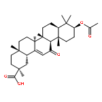 Olean-12-en-29-oicacid, 3-(acetyloxy)-11-oxo-, (3b,20b)-