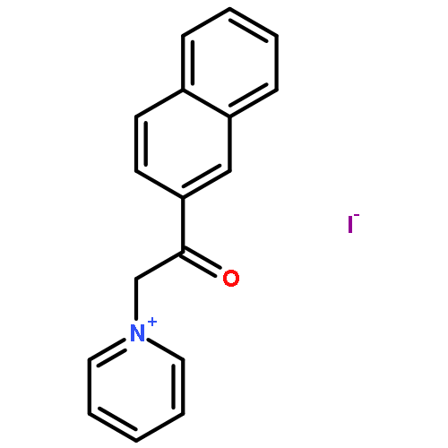 Pyridinium,1-[2-(2-naphthalenyl)-2-oxoethyl]-, iodide (1:1)