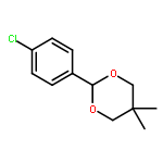 2-(4-chlorophenyl)-5,5-dimethyl-1,3-dioxane