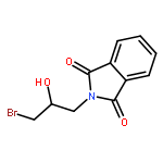 2-(3-bromo-2-hydroxypropyl)isoindole-1,3-dione