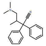 4-(dimethylamino)-3-methyl-2,2-diphenylbutanenitrile