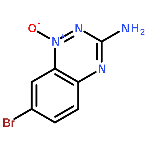 7-bromo-1-oxido-1,2,4-benzotriazin-1-ium-3-amine