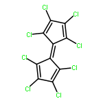 1,3-Cyclopentadiene,1,2,3,4-tetrachloro-5-(2,3,4,5-tetrachloro-2,4-cyclopentadien-1-ylidene)-