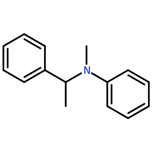 N-methyl-N-(1-phenylethyl)aniline