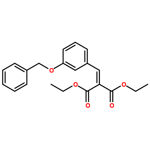 Propanedioic acid, [[3-(phenylmethoxy)phenyl]methylene]-, diethyl ester