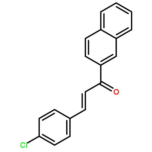 2-Propen-1-one, 3-(4-chlorophenyl)-1-(2-naphthalenyl)-, (E)-