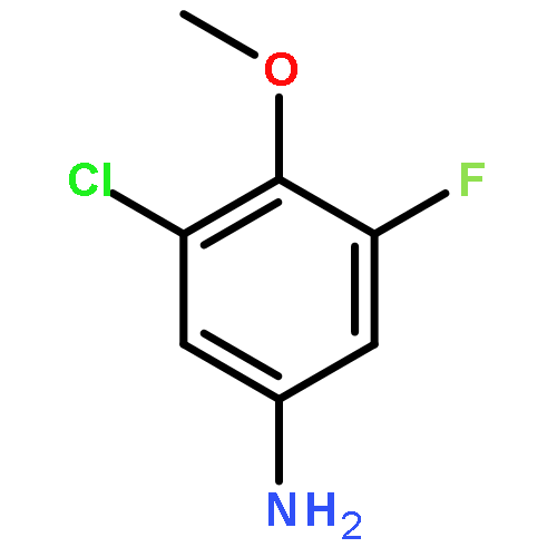 3-CHLORO-5-FLUORO-4-METHOXYANILINE