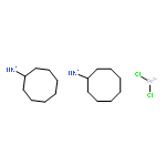 dichloroplatinum(2+) bis(cyclooctylazanide)