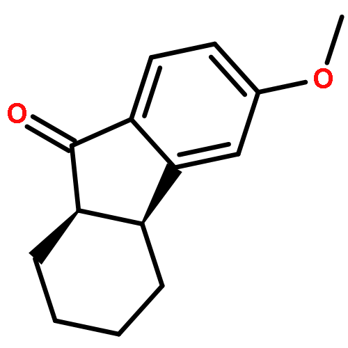 9H-Fluoren-9-one, 1,2,3,4,4a,9a-hexahydro-6-methoxy-, cis-