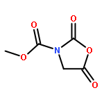 3-Oxazolidinecarboxylic acid, 2,5-dioxo-, methyl ester