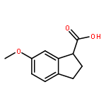 6-methoxy-2,3-dihydro-1H-indene-1-carboxylic acid