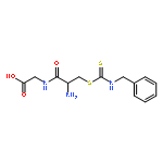Glycine, N-[S-[[(phenylmethyl)amino]thioxomethyl]-L-cysteinyl]-