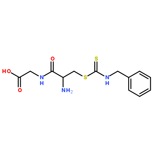 Glycine, N-[S-[[(phenylmethyl)amino]thioxomethyl]-L-cysteinyl]-