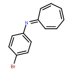 BENZENAMINE, 4-BROMO-N-2,4,6-CYCLOHEPTATRIEN-1-YLIDENE-