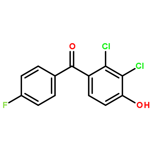 Methanone, (2,3-dichloro-4-hydroxyphenyl)(4-fluorophenyl)-