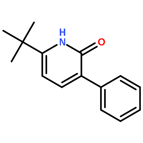 2(1H)-Pyridinone, 6-(1,1-dimethylethyl)-3-phenyl-