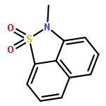 2H-NAPHTH[1,8-CD]ISOTHIAZOLE, 2-METHYL-, 1,1-DIOXIDE