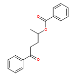 (5-OXO-5-PHENYLPENTAN-2-YL) BENZOATE