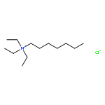 1-Heptanaminium, N,N,N-triethyl-, chloride