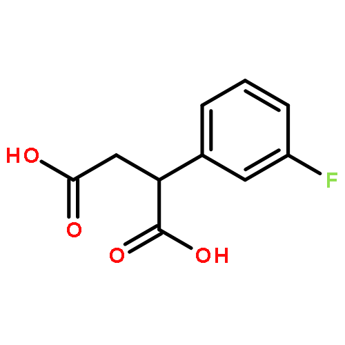 2-(3-FLUOROPHENYL)BUTANEDIOIC ACID