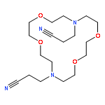 1,4,10,13-Tetraoxa-7,16-diazacyclooctadecane-7,16-dipropanenitrile