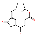 (1R,2E,6S,10E,11aS,14aR)-1-hydroxy-6-methyl-6,7,8,9,11a,12,14,14a-octahydro-4H-cyclopenta[f]oxacyclotridecine-4,13(1H)-dione