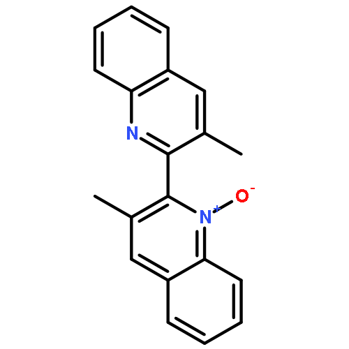 2,2'-Biquinoline, 3,3'-dimethyl-, 1-oxide