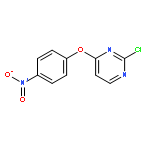 Pyrimidine, 2-chloro-4-(4-nitrophenoxy)-