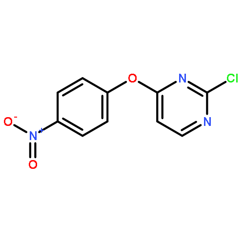 Pyrimidine, 2-chloro-4-(4-nitrophenoxy)-