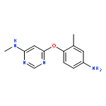 4-Pyrimidinamine, 6-(4-amino-2-methylphenoxy)-N-methyl-