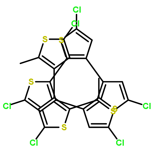 3,3':2',2'':3'',3''':2''',2'''':3'''',3'''''-Sexithiophene,5,5',5'',5''',5'''',5'''''-hexachloro-2,2'''''-dimethyl-