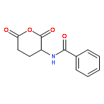 Benzamide, N-[(3S)-tetrahydro-2,6-dioxo-2H-pyran-3-yl]-