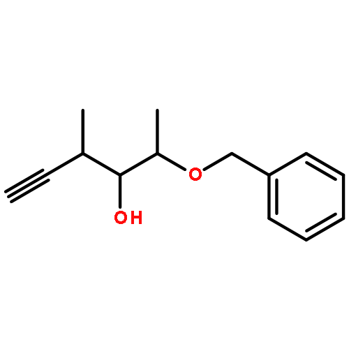 5-Hexyn-3-ol, 4-methyl-2-(phenylmethoxy)-, (2S,3S,4R)-