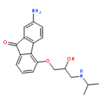 9H-Fluoren-9-one,2-amino-5-[(2S)-2-hydroxy-3-[(1-methylethyl)amino]propoxy]-